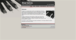 Desktop Screenshot of bradselvespiano.com